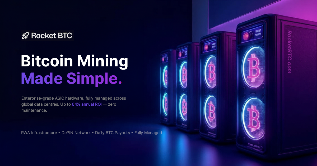 Rocket BTC — Bitcoin Mining Made Simple